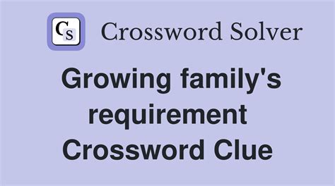 requirement crossword clue|requirements crossword answer.